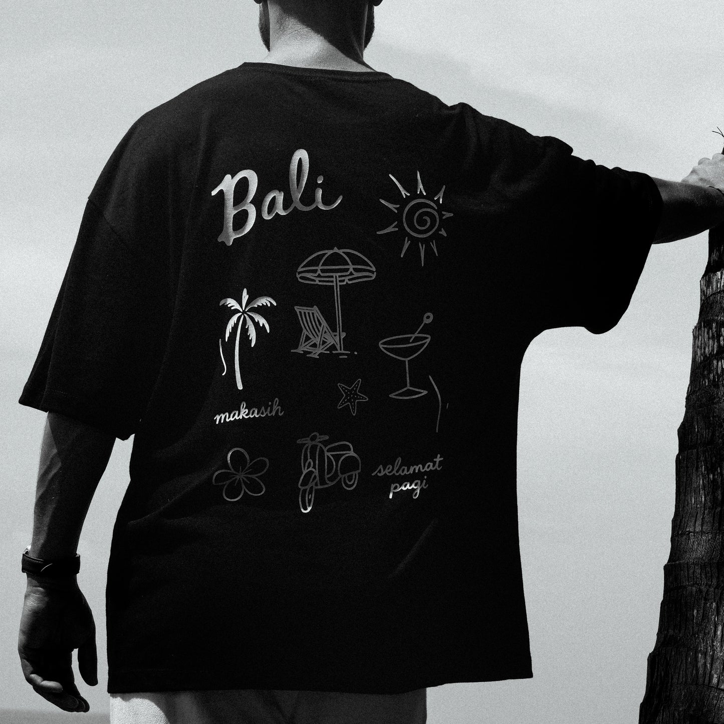 🖤 Tee-shirt Pagi by Mood of Bali – Édition Limitée