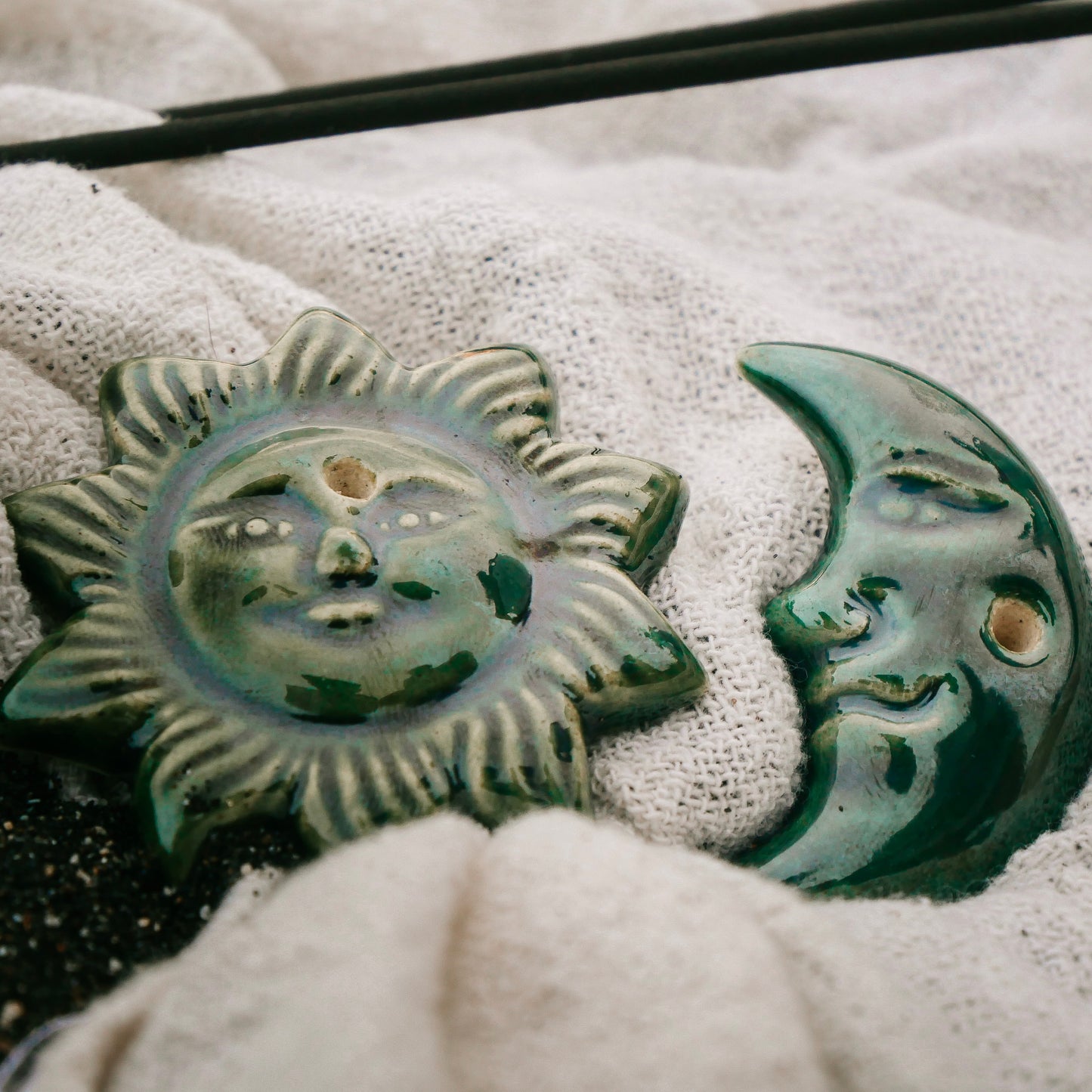 🌙  Porte-encens zen en céramique