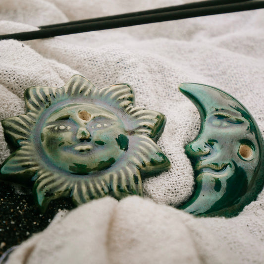 🌙  Porte-encens zen en céramique