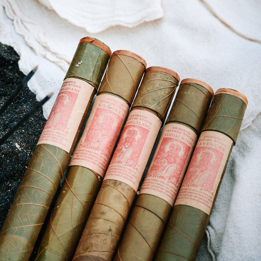🌺 Lot 5 boîtes d’encens de méditation - Senteurs de Bali