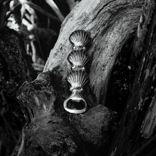 🐚 Décapsuleur en laiton - Coquillages